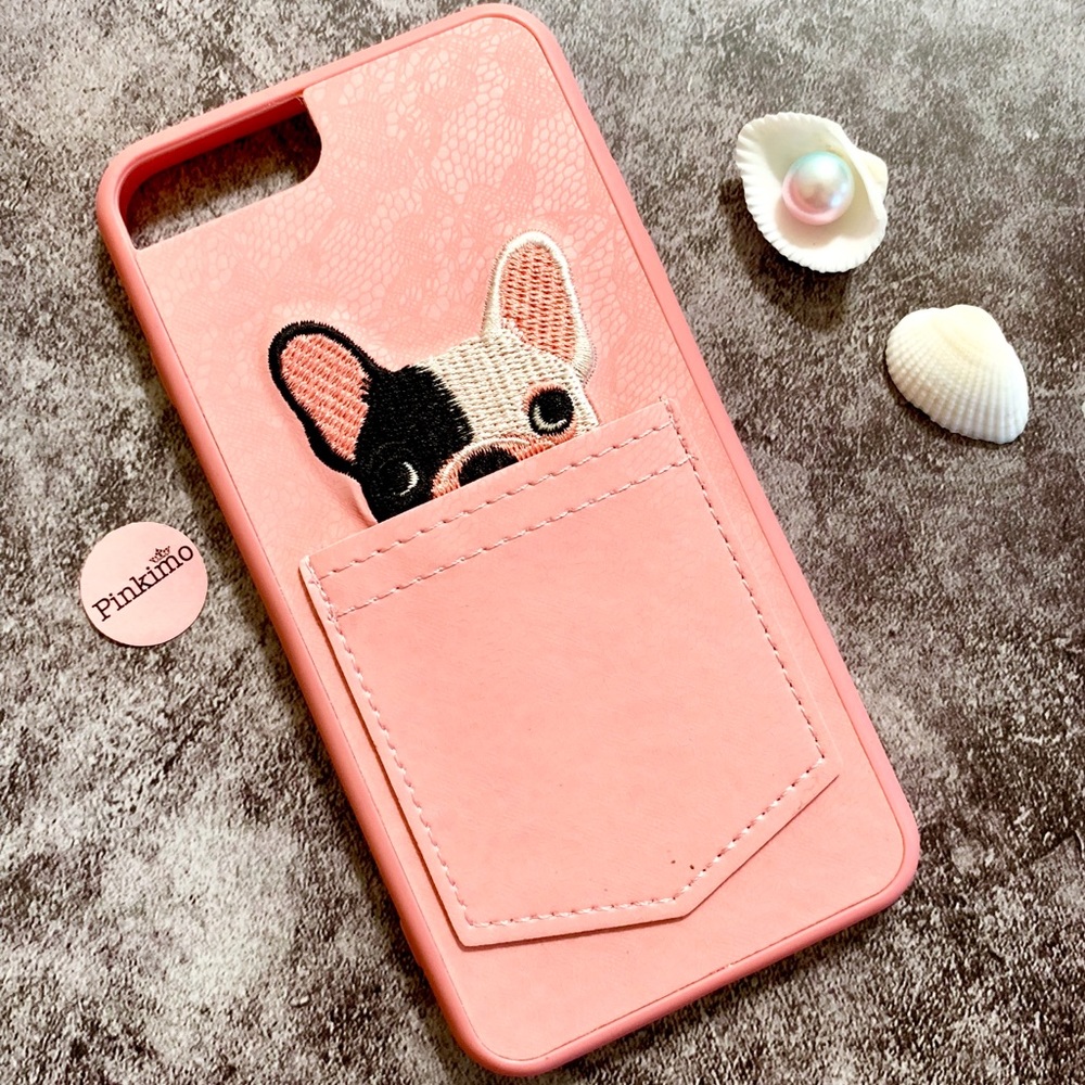 💕Super Lovely Puppy in Pocket iPhone X/XS Case